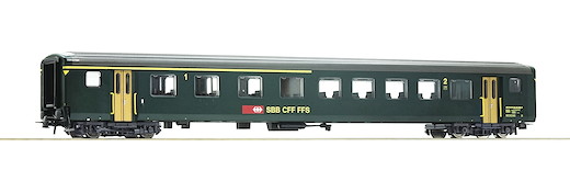 Schnellzugwagen EW II 1./2. Klasse, SBB