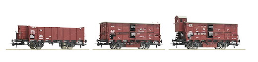 3-tlg. Set: Güterzug, K.P.E.V.