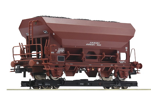 Rollwagen + Güterwagen, DR
