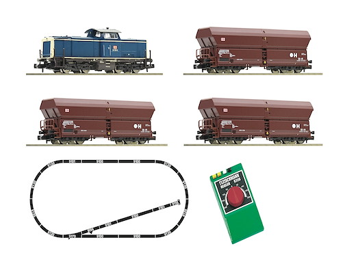 Analog Start Set: Diesellokomotive BR 212 mit Güterzug, DB AG