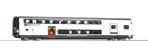 Doppelstockwagen 1. Klasse mit Gepäckabteil, SBB