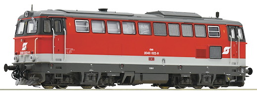 Diesellokomotive Rh 2043, ÖBB