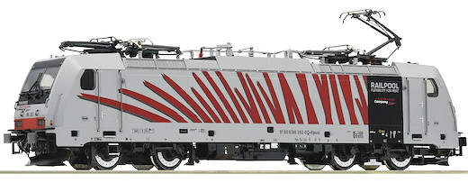 Elektrolokomotive 186 282-0, Railpool, Privatbahn