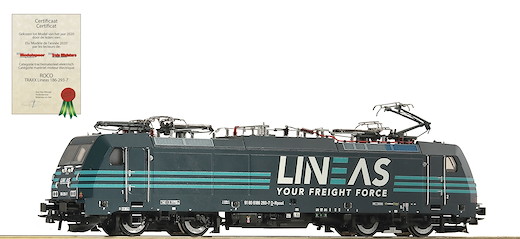 Elektrolokomotive BR 186, Lineas