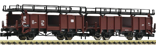 Doppelstockwagen für Autotransport in Güterzügen, DB
