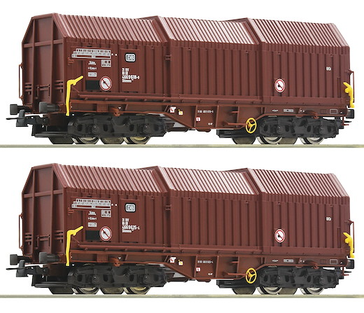 2-tlg. Set: Teleskophaubenwagen, DB