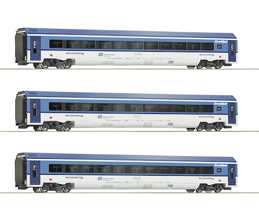 3-tlg. Set: Railjet, CD