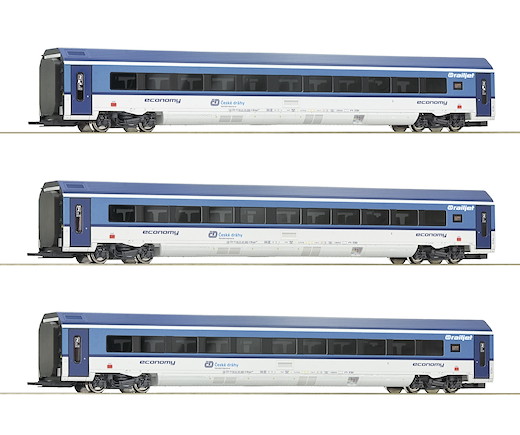 3-tlg. Set: Railjet, CD