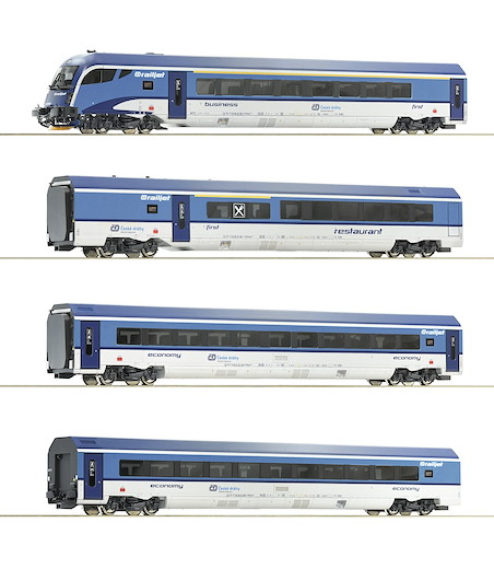 4-tlg. Set: Railjet, CD
