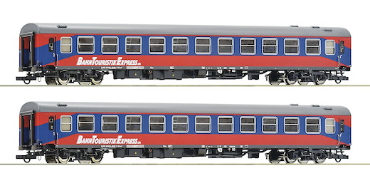 2-tlg. Set: Liegewagen, BTE, Privatbahn