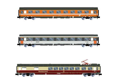 EC Mozart ÖBB A, SNCF B, DB WR Set 1 Ep. IV