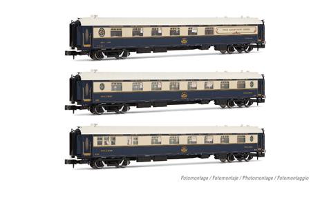 VSOE 3 Pullmanwagen WR+WR Küche+Bar Serv.Ep.IV-V