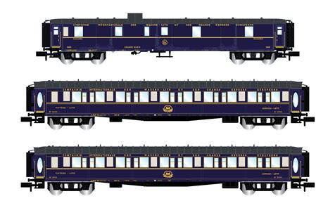 CIWL 3 Wagen Train Bleu fourgon+2x Lx Set 1Ep. III