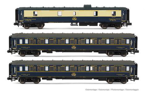 CIWL 3 Wagen Fleche d'Or 2x WL + D Set 1 Ep. III