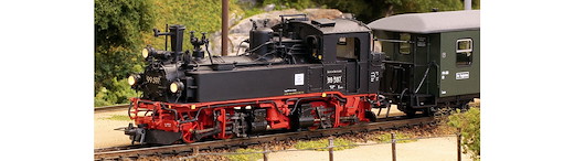 DR 99 597 sä.IV K Dampflokmodell mit Licht u. Sound