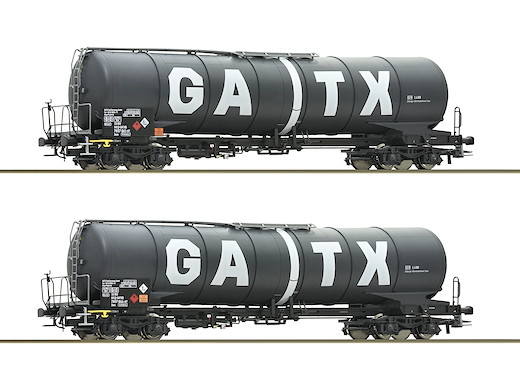 2-tlg. Set: Kesselwagen, GATX