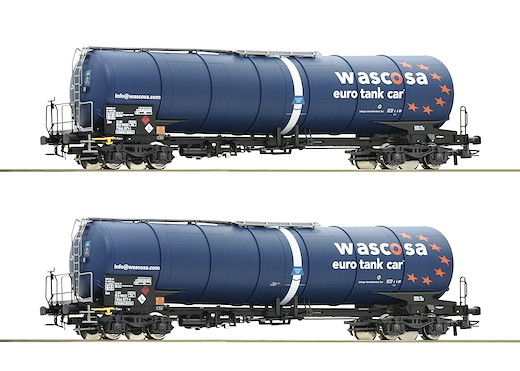 2-tlg. Set: Kesselwagen, Wascosa