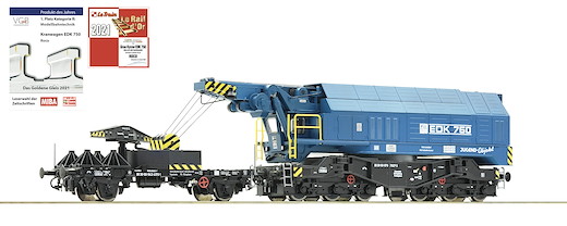 Digital-Eisenbahndrehkran EDK 750, DR