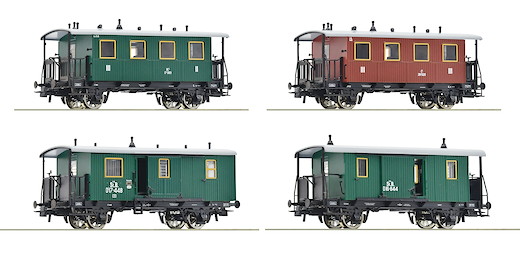 4-tlg. Set: Personenzug, kkStB