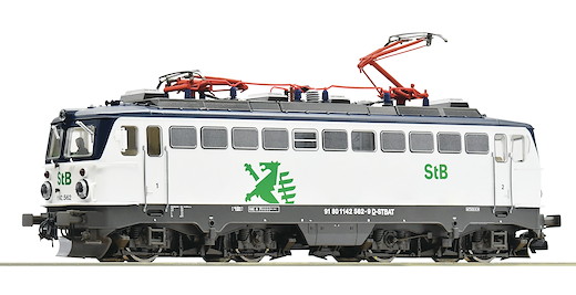 Elektrolokomotive 1142 562-9, StB, Privatbahn