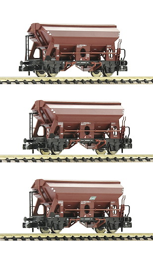 3-tlg. Set: Schwenkdachwagen, DB