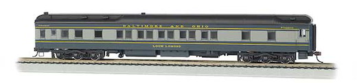 80' Pullman w/LED B&O