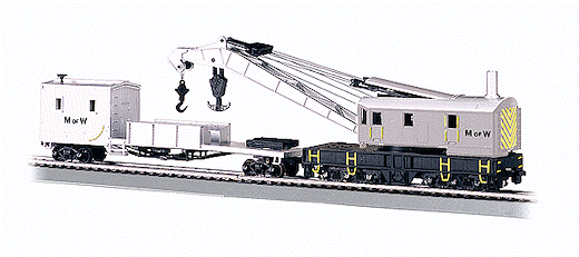 Crane Car w/Boom Tnd MOW