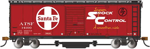 40' Trk Cln Bx ATSF 14112