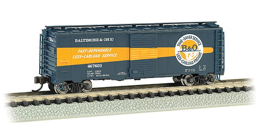 AAR Stl Box Car B&O