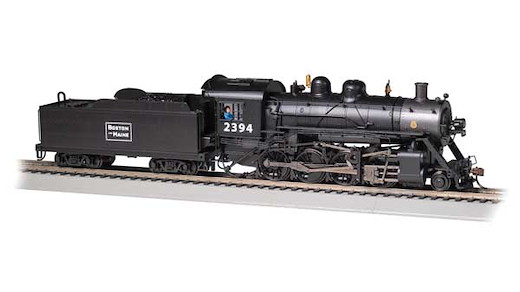 2-8-0 Steam DCC B&M 2394