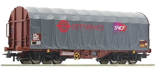 Schiebeplanenwagen, Ermewa, Privatbahn