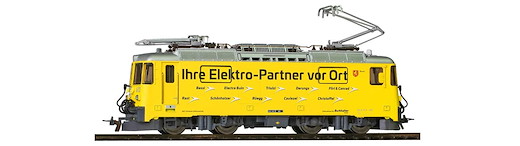 RhB Ge 4/4 II 612 Werbelok "Burkhalter Gruppe"
