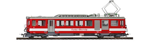FO BDeh 2/4 42 Gepäcktriebwagen mit Sound