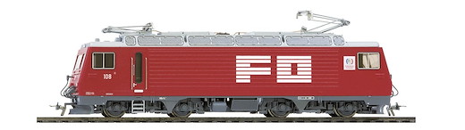 FO HGe 4/4 II 104 Zahnradlok "Furka"