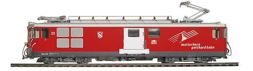 MGB Deh 4/4 21 Gepäcktriebwagen digital