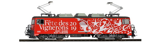 MOB GDe 4/4 6005 "Fête des Vignerons" mit Sound