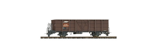 RhB Fb 8506 Stahlwand-Hochbordwagen