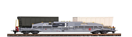 RhB P 10049 ACTS Tragwagen mit Schlackemulden