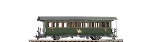 RhB B 2060 Historischer Dampfzugwagen