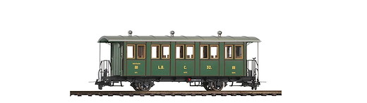 L.D. C.32. Nostalgie- Personenwagen, RhB