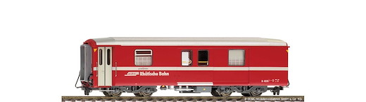 RhB D 4231 Packwagen neurot