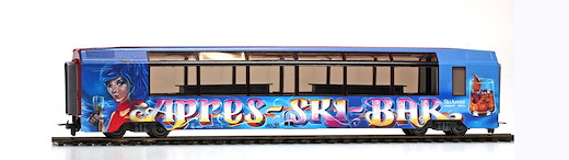 MGB Bp 4027 AprésSkiBar H0 , RhB