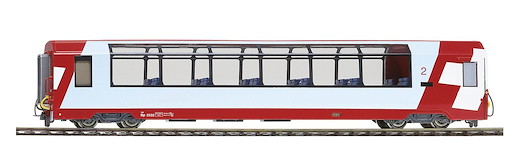 RhB Bp 2537 Panoramawagen "Glacier Express"