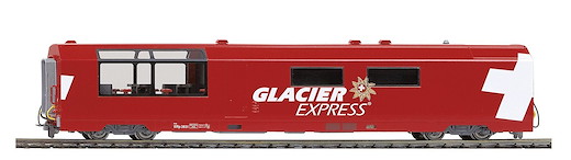 RhB WRp 3832 Servicewagen "Glacier Express"