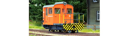 RhB Tm 2/2 20 Rangiertraktor digital mit Sound (Finescale)