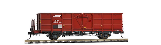 RhB Fb 8511 Stahlwand-Hochbordwagen