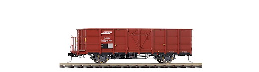 RhB Fb 8504 Stahlwand-Hochbordwagen