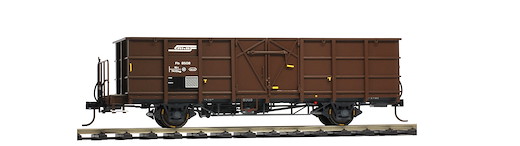 RhB Fb 8508 Stahlwand-Hochbordwagen