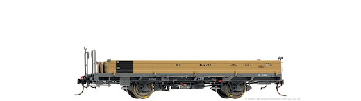 RhB Kk-w 7337 Niederbordwagen mit Aluwänden
