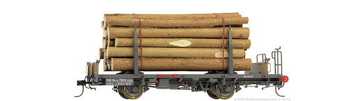 RhB Kk-w 7302 Rungenwagen